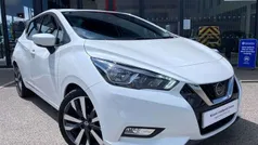White Used 2017 Nissan Micra Tekna Hatchback | £7,990 (Fair price)