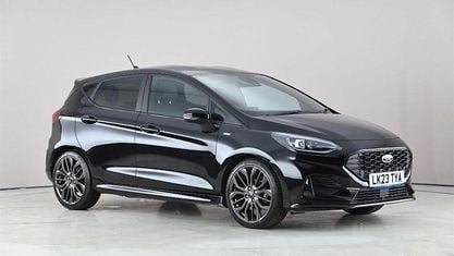 Used Ford Fiesta ST-Line X 125 HP (91 kW) 2023 Black Hatchback