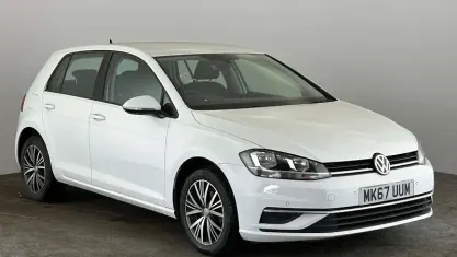 Used VW Golf VII SE 110 HP (80 kW) 2017 White Hatchback