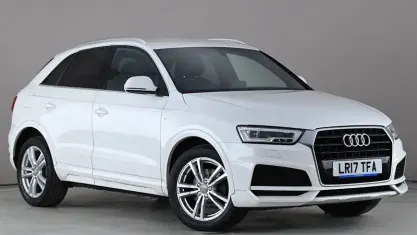 Used Audi Q3 S-Line 150 HP (110 kW) 2017 White SUV