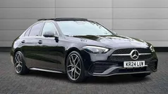Black Used 2024 Mercedes C300e AMG Line Premium Plus Sedan | £39,095 (Good price)