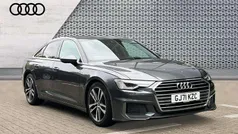 Grey Used 2021 Audi A6 S-Line Sedan | £21,166 (Fair price)