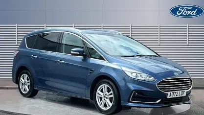 Used Ford S-MAX Titanium 150 HP (110 kW) 2021 Blue MPV