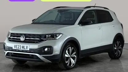 Used VW T-Cross Black Edition 110 HP (80 kW) 2023 Grey SUV