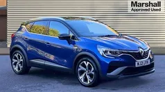 Black and blue Used 2021 Renault Captur R.S. SUV | £14,210 (Fair price)