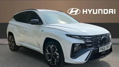 New Hyundai Tucson N Line 239 HP (175 kW) 2026 White SUV
