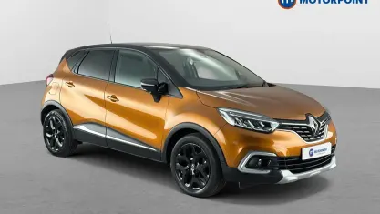 Used Renault Captur GT-Line 90 HP (66 kW) 2018 Orange/black SUV