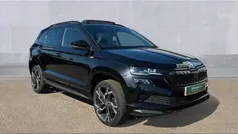 Black magic pearl effect Used 2024 Skoda Karoq SportLine SUV | £26,380 (Fair price)