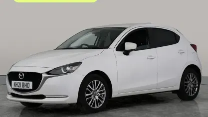 Używany Mazda 2 Inclusive 90 KM (66 kW) 2021 Biały Hatchback