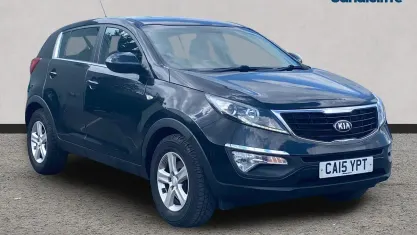 Used Kia Sportage 116 HP (85 kW) 2015 Black SUV