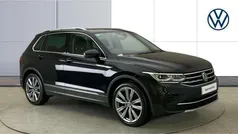 Black Used 2021 VW Tiguan Elegance SUV | £24,000 (Fair price)
