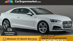 White Used 2018 Audi A5 S-Line Coupe | £13,497 (Fair price)