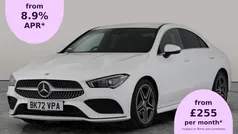 White Used 2022 Mercedes CLA180 AMG line Sedan | £19,397 (Good price)