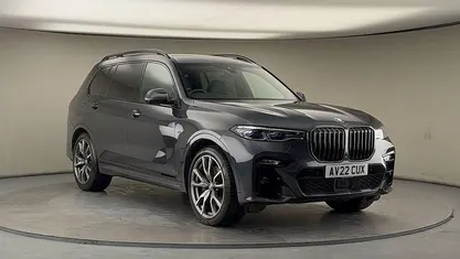 Arctic grey Used 2022 BMW X7 Comfort Edition SUV | £57,000 (Good price)