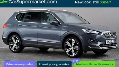 Used Seat Tarraco XCELLENCE Lux 150 HP (110 kW) 2021 Grey SUV