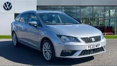 Silver Used 2020 Seat Leon ST SE Dynamic Estate | £12,114 (Fair price)