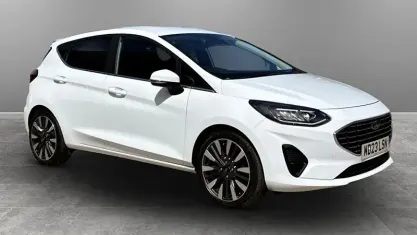 Used Ford Fiesta Titanium X 125 HP (91 kW) 2023 White Hatchback