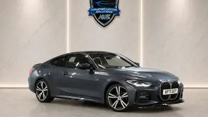 Used BMW 420 Coupé M Sport 184 HP (135 kW) 2022 Blue Coupe