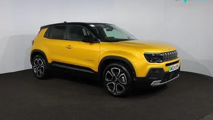 Used Jeep Avenger Summit 114 kW (156 HP) 2024 Yellow/black SUV