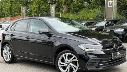 Used VW Polo Style 95 HP (69 kW) 2022 Black Hatchback
