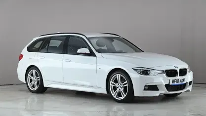 Used BMW 320 M Sport 190 HP (139 kW) 2018 White Estate
