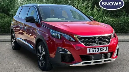 Begagnad Peugeot 5008 GT-line 131 HK (96 kW) 2020 Röd SUV