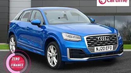 Used Audi Q2 Comfort 150 HP (110 kW) 2020 Blue SUV