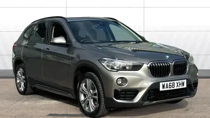Used BMW X1 Sport Line 140 HP (102 kW) 2018 Silver SUV