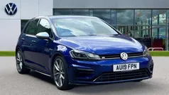 Lapiz blue metallic Used 2019 VW Golf VII R Hatchback | £23,404 (Fair price)