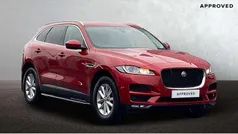 Red Used 2018 Jaguar F-Pace Prestige SUV | £19,050 (Fair price)