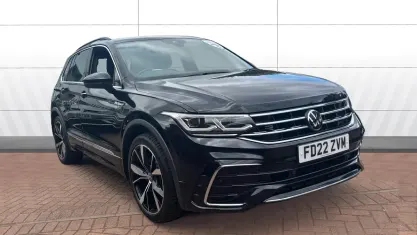 Used VW Tiguan R-line 190 HP (139 kW) 2022 Black SUV