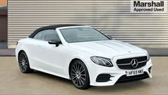 White Used 2019 Mercedes E350 AMG line Cabriolet | £24,808 (Fair price)
