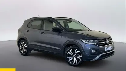 Used VW T-Cross Black Edition 95 HP (69 kW) 2023 Grey SUV