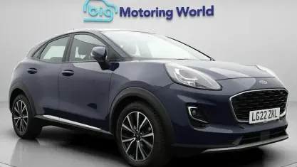 Used Ford Puma Titanium 125 HP (91 kW) 2022 Blue SUV