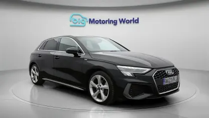 Used Audi A3 Sportback S-Line 150 HP (110 kW) 2023 Black Hatchback