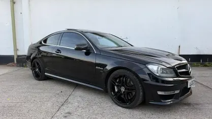 Used Mercedes C63 AMG AMG 457 HP (336 kW) 2013 Black Coupe