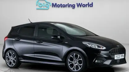 Used Ford Fiesta ST-Line 125 HP (91 kW) 2020 Black Hatchback