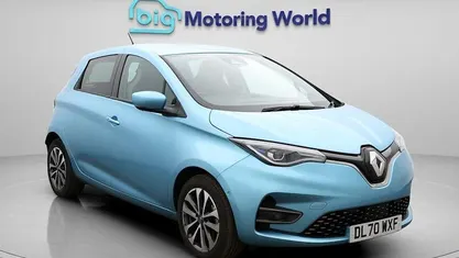 Used Renault Zoe GT-Line 100 kW (136 HP) 2020 Blue Hatchback