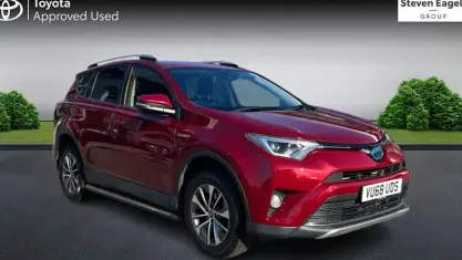 Used Toyota RAV4 Hybrid 197 HP (144 kW) 2018 Red SUV
