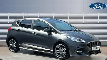 Used Ford Fiesta ST-Line 125 HP (91 kW) 2021 Grey Hatchback