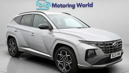 Begagnad Hyundai Tucson N Line 265 HK (194 kW) 2024 Silver SUV