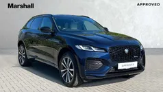 Metallic portofino blue Used 2023 Jaguar F-Pace R-Dynamic SUV | £38,114 (Fair price)