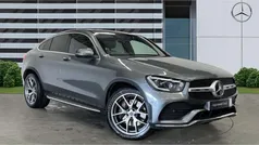 Grey Used 2020 Mercedes GLC300 AMG line Coupe | £33,840 (Expensive)