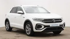 Pure white Used 2022 VW T-Roc R-line SUV | £24,076 (Fair price)