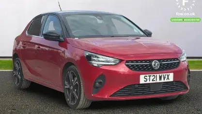 Used Vauxhall Corsa Elite 101 HP (74 kW) 2021 Red Hatchback