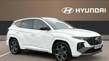 Używany Hyundai Tucson N Line 265 KM (194 kW) 2024 Biały SUV