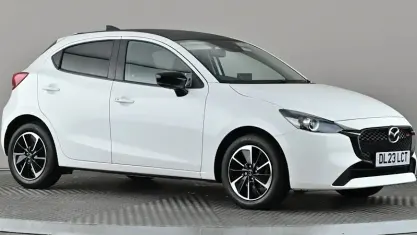Used Mazda 2 Homura-Aka 116 HP (85 kW) 2023 White Hatchback