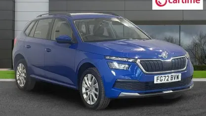 Used Skoda Kamiq SE 110 HP (80 kW) 2022 Blue SUV