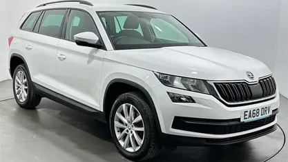 Used Skoda Kodiaq SE 150 HP (110 kW) 2018 White SUV