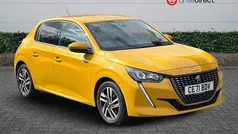 Yellow Used 2021 Peugeot 208 Allure Premium Hatchback | £10,990 (Fair price)